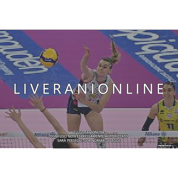 TVRG Milano vs Scandicci nella foto Britt Herbots (Pallavolo Scandicci) Milano 10-04-2024 Allianz Cloud - PalaLido Allianz Vero Volley Milano vs Pallavolo Scandicci Savino Del Bene Playoff Serie A1 Tigotà - gara 2 semifinali foto Roberto Garavaglia/Agenzia Aldo Liverani sas/AGENZIA ALDO LIVERANI SAS