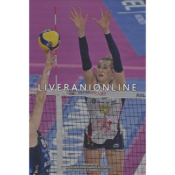 TVRG Milano vs Scandicci nella foto Ekaterina Antropova (Pallavolo Scandicci) Milano 10-04-2024 Allianz Cloud - PalaLido Allianz Vero Volley Milano vs Pallavolo Scandicci Savino Del Bene Playoff Serie A1 Tigotà - gara 2 semifinali foto Roberto Garavaglia/Agenzia Aldo Liverani sas/AGENZIA ALDO LIVERANI SAS