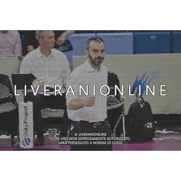 TVRG Milano vs Scandicci nella foto Marco Gaspari allenatore Vero Volley Milano Milano 10-04-2024 Allianz Cloud - PalaLido Allianz Vero Volley Milano vs Pallavolo Scandicci Savino Del Bene Playoff Serie A1 Tigotà - gara 2 semifinali foto Roberto Garavaglia/Agenzia Aldo Liverani sas/AGENZIA ALDO LIVERANI SAS