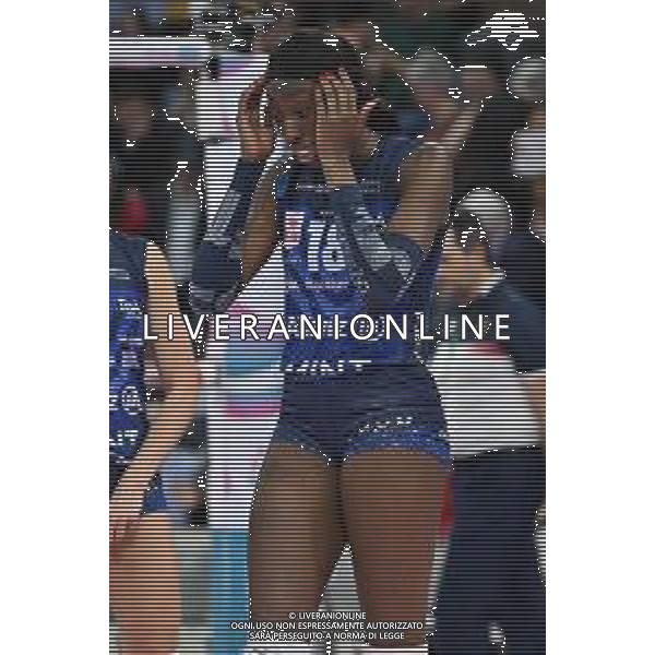 TVRG Milano vs Scandicci nella foto Paola Egonu (Vero Volley Milano) Milano 10-04-2024 Allianz Cloud - PalaLido Allianz Vero Volley Milano vs Pallavolo Scandicci Savino Del Bene Playoff Serie A1 Tigotà - gara 2 semifinali foto Roberto Garavaglia/Agenzia Aldo Liverani sas/AGENZIA ALDO LIVERANI SAS