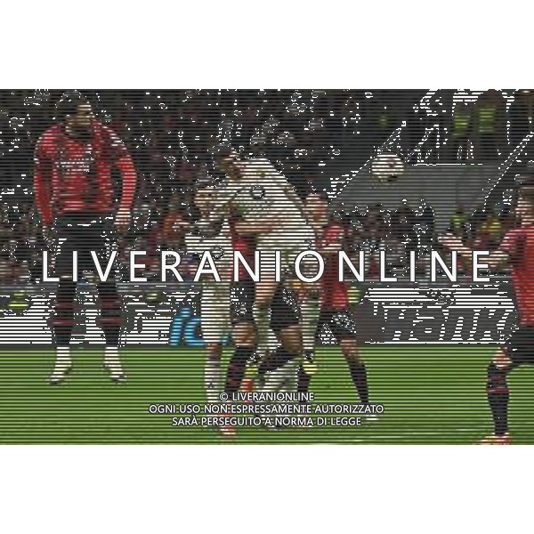 Milan vs Roma nella foto Gianluca Mancini (Roma) segna il gol dell\'1 a 0 Milano 11-04-2024 Stadio Giuseppe Meazza - San Siro UEFA Europa League - quarti di finale gara di andata foto Roberto Garavaglia/Agenzia Aldo Liverani sas/AGENZIA ALDO LIVERANI SAS