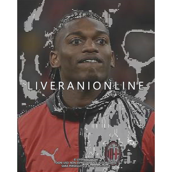 Milan vs Roma nella foto Rafael Leao (Milan) Milano 11-04-2024 Stadio Giuseppe Meazza - San Siro UEFA Europa League - quarti di finale gara di andata foto Roberto Garavaglia/Agenzia Aldo Liverani sas/AGENZIA ALDO LIVERANI SAS