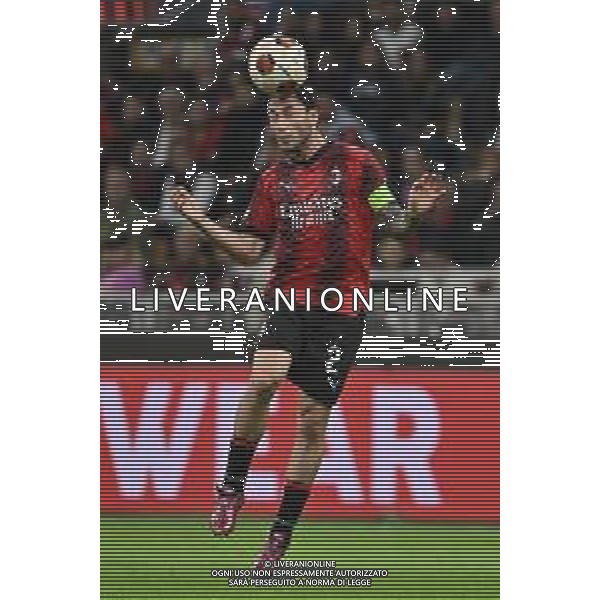 Milan vs Roma nella foto Davide Calabria (Milan) Milano 11-04-2024 Stadio Giuseppe Meazza - San Siro UEFA Europa League - quarti di finale gara di andata foto Roberto Garavaglia/Agenzia Aldo Liverani sas/AGENZIA ALDO LIVERANI SAS
