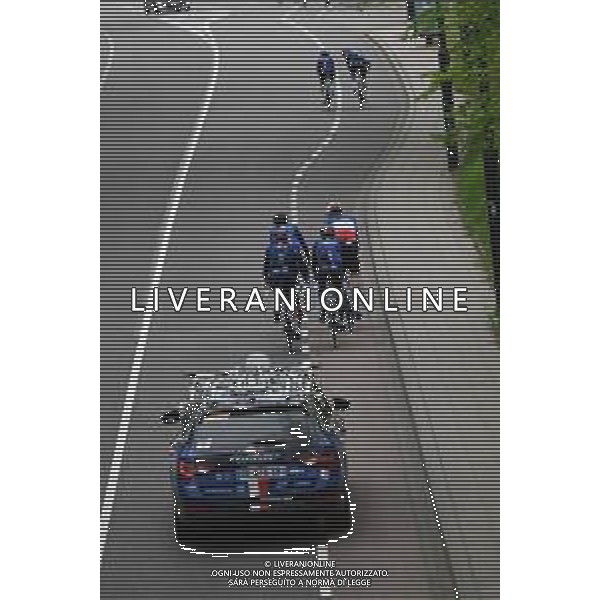 12-04-2024 Allenamento Amstel Gold Race 2024; 2024, Groupama - Fdj; Valkenburg Cauberg; ©SIROTTI /AGENZIA ALDO LIVERANI SAS