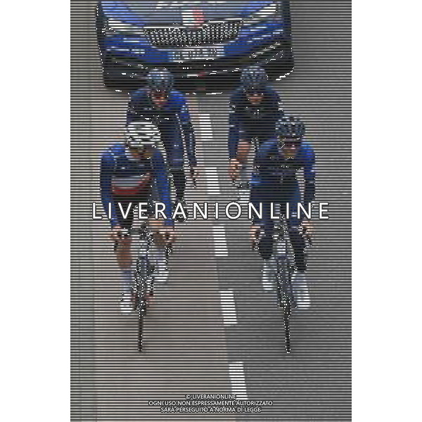 12-04-2024 Allenamento Amstel Gold Race 2024; 2024, Groupama - Fdj; Madouas, Valentin; Valkenburg Cauberg; ©SIROTTI /AGENZIA ALDO LIVERANI SAS