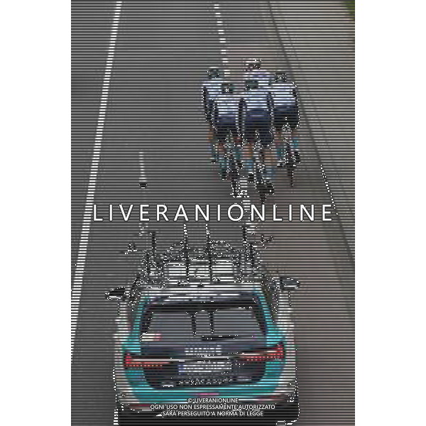 12-04-2024 Allenamento Amstel Gold Race 2024; 2024, Bahrain Victorious; Valkenburg Cauberg; ©SIROTTI /AGENZIA ALDO LIVERANI SAS