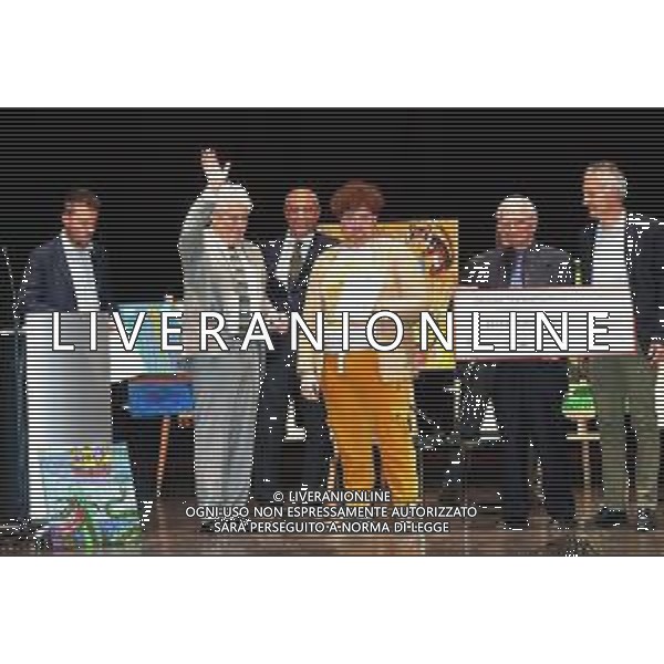 IMOLA 12 04 2024 PREMIO MARINA GARBESI LEONARDO OTTONI PER GRAPHIC NOVEL E LUIGI MANCONI SEZIONE GIORNALISMO NELLA FOTO DA SINISTRA SINDACO MARCO PANIERI,LUIGI MANCONI,LEONARDO OTTONI,EVARISTO CAMPOMORI FONDAZIONE ©SANNA /AGENZIA ALDO LIVERANI SAS