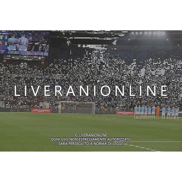 Lazio vs Salernitana - Campionato Serie A TIM - 32 giornata - Stadio Olimpico - Roma 12-04-2024 nella foto Contestazione tifosi curva nord ©Federico Gaetano/AGENZIA ALDO LIVERANI SAS