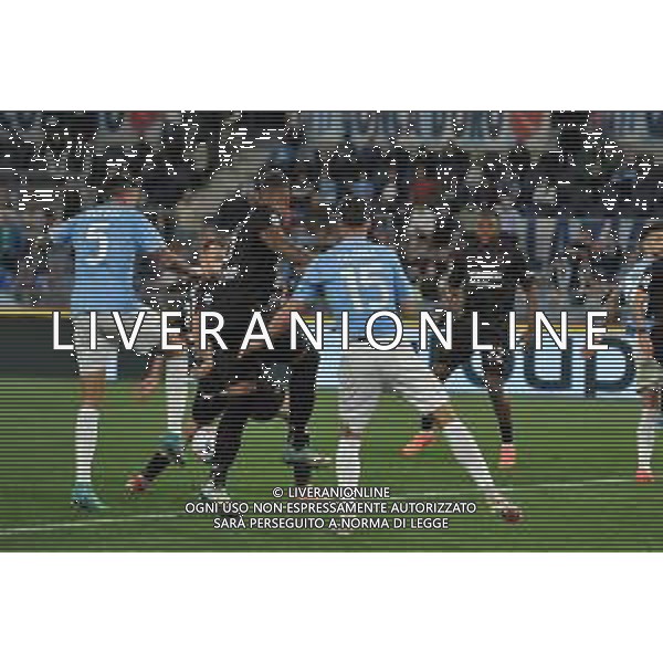Lazio vs Salernitana - Campionato Serie A TIM - 32 giornata - Stadio Olimpico - Roma 12-04-2024 nella foto Gol Vecino ©Federico Gaetano/AGENZIA ALDO LIVERANI SAS