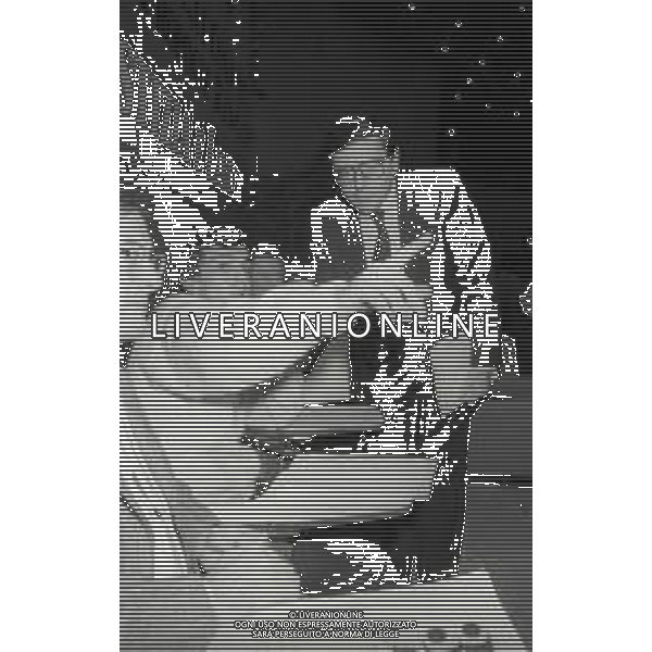 NEG-RETROSPETTIVA GOVANNI NEGRI POLITICO NELLA FOTO GIOVANNI NEGRI CON VINCENZO SCOTTI A FIRENZE NELL\'ANNO 1985 AG ALDO LIVERANI SAS