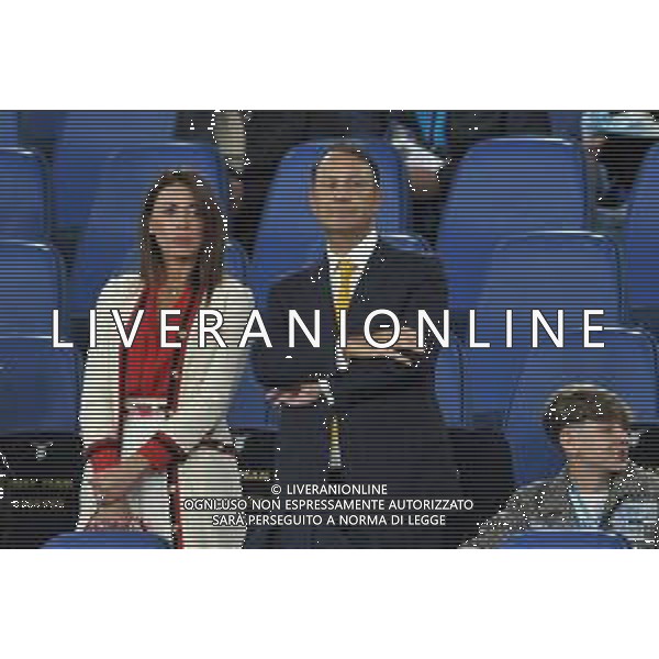 Lazio vs Salernitana - Campionato Serie A TIM - 32 giornata - Stadio Olimpico - Roma 12-04-2024 nella foto Presidente Iervolino ©Federico Gaetano/AGENZIA ALDO LIVERANI SAS