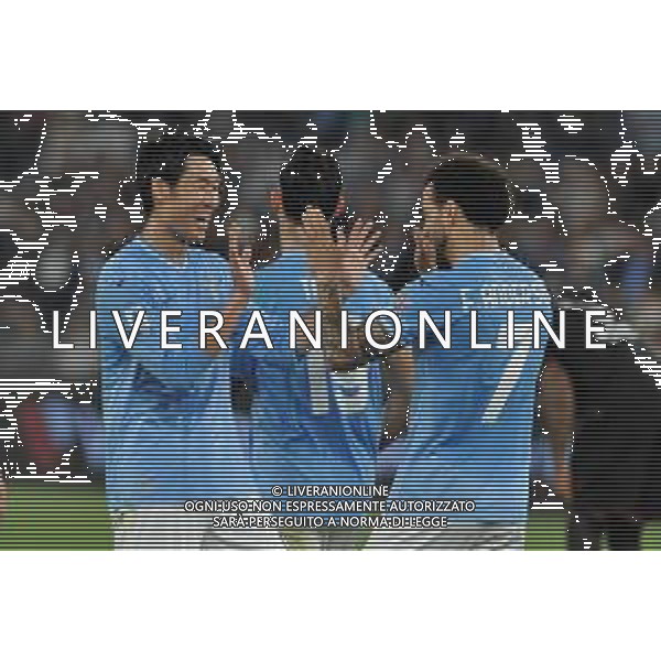 Lazio vs Salernitana - Campionato Serie A TIM - 32 giornata - Stadio Olimpico - Roma 12-04-2024 nella foto Esultanza Kamada e Felipe Anderson ©Federico Gaetano/AGENZIA ALDO LIVERANI SAS
