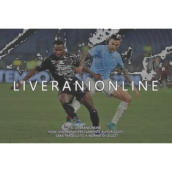Lazio vs Salernitana - Campionato Serie A TIM - 32 giornata - Stadio Olimpico - Roma 12-04-2024 nella foto Coulibaly e Vecino ©Federico Gaetano/AGENZIA ALDO LIVERANI SAS