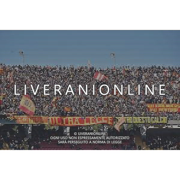 TVEM Supporters of US Lecce during the Italian soccer Serie A match US Lecce vs Empoli on April 13, 2024 at Via del Mare Stadium in Lecce, Italy. Photo Emmanuele Mastrodonato/agenzia Liverani/ AGENZIA ALDO LIVERANI SAS