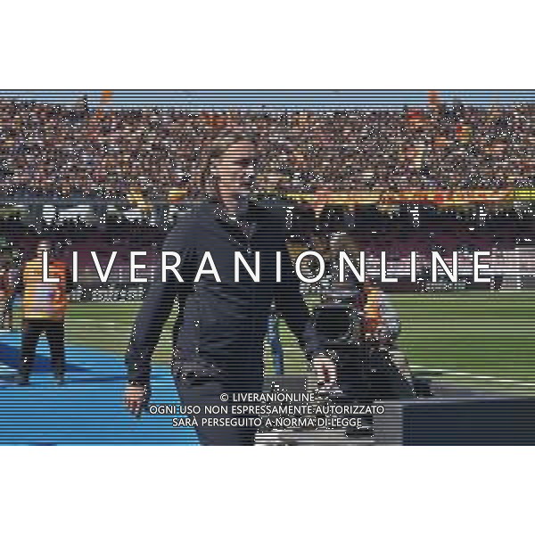 TVEM coach Davide Nicola of Empoli FC during the Italian soccer Serie A match US Lecce vs Empoli on April 13, 2024 at Via del Mare Stadium in Lecce, Italy. Photo Emmanuele Mastrodonato/agenzia Liverani/ AGENZIA ALDO LIVERANI SAS