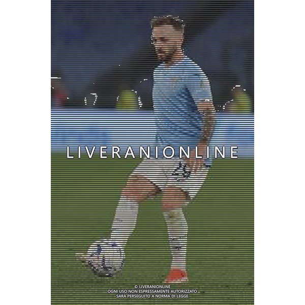 Lazio vs Salernitana - Campionato Serie A TIM - 32 giornata - Stadio Olimpico - Roma 12-04-2024 nella foto Manuel Lazzari FOTO FEDERICO GAETANO-AG ALDO LIVERANI SAS