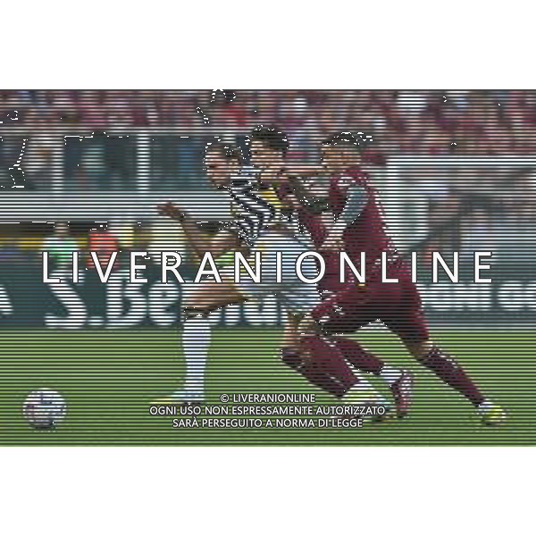 Torino 13.04.2023 Stadio Grande Torino ©Alessandro Falzone/Agenzia Aldo Liverani Torino vs Juventus Campionato Calcio Serie A TIM 2023/2024 32a giornata Nella foto: ADRIEN RABIOT, SANABRIA E RICCI ©Falzone / AGENZIA ALDO LIVERANI SAS
