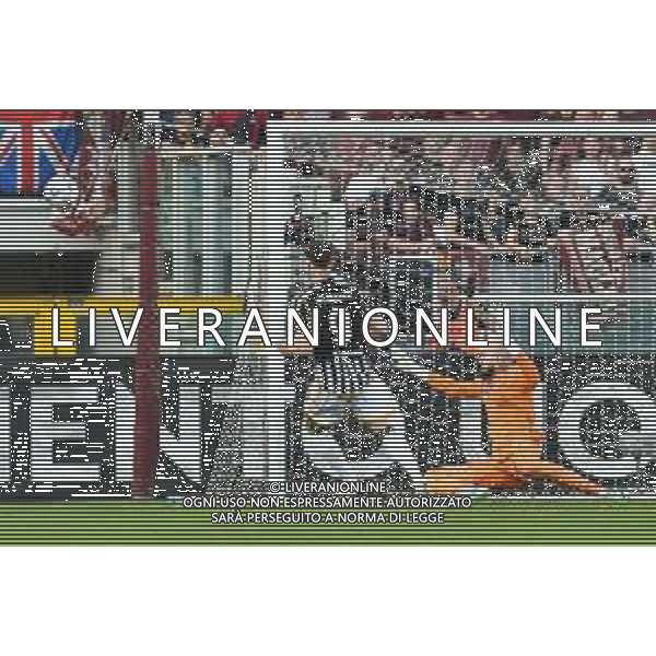Torino 13.04.2023 Stadio Grande Torino ©Alessandro Falzone/Agenzia Aldo Liverani Torino vs Juventus Campionato Calcio Serie A TIM 2023/2024 32a giornata Nella foto: DUSAN VLAHOVIC-VVANJA MILINKOVIS-SAVIS ©Falzone / AGENZIA ALDO LIVERANI SAS