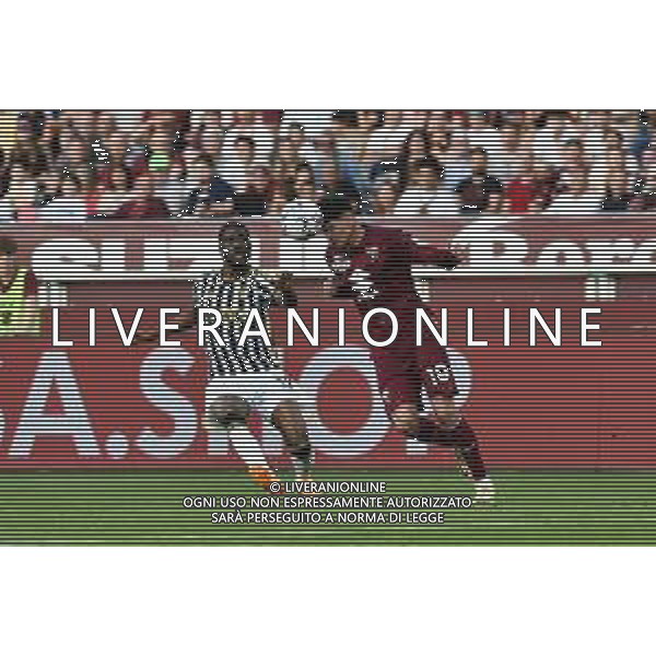 Torino 13.04.2023 Stadio Grande Torino ©Alessandro Falzone/Agenzia Aldo Liverani Torino vs Juventus Campionato Calcio Serie A TIM 2023/2024 32a giornata Nella foto: RAOUL BELLANOVA-SAMUEL ILING-JUNIOR ©Falzone / AGENZIA ALDO LIVERANI SAS