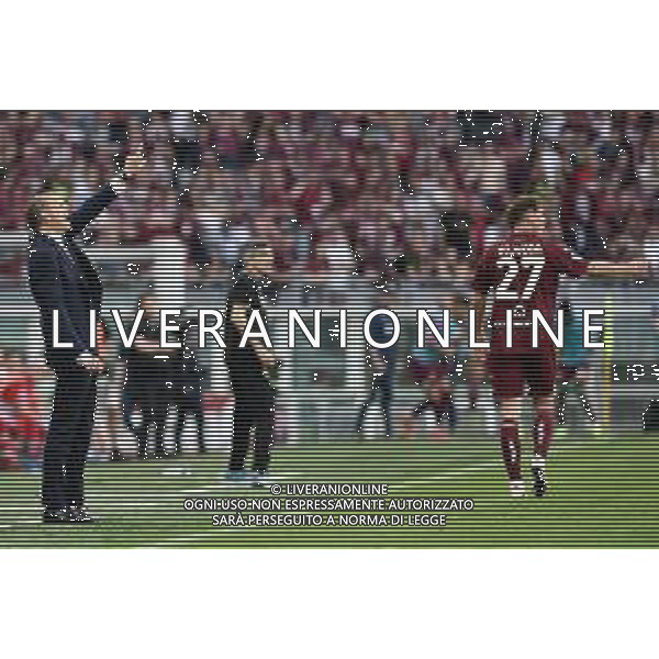Torino 13.04.2023 Stadio Grande Torino ©Alessandro Falzone/Agenzia Aldo Liverani Torino vs Juventus Campionato Calcio Serie A TIM 2023/2024 32a giornata Nella foto: Massimiliano Allegri