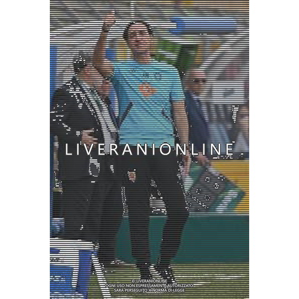 TVRG Lecco vs Reggiana nella foto Alessandro Nesta allenatore Reggiana Lecco 13-04-2024 Stadio Mario Rigamonti - Mario Ceppi Campionato Serie BKT - 33a giornata foto Roberto Garavaglia/Agenzia Aldo Liverani sas