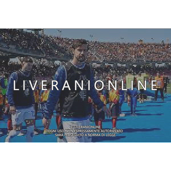 TVEM Mattia Destro of Empoli FC during the Italian soccer Serie A match US Lecce vs Empoli on April 13, 2024 at Via del Mare Stadium in Lecce, Italy. Photo Emmanuele Mastrodonato/agenzia Liverani / AGENZIA ALDO LIVERANI SAS