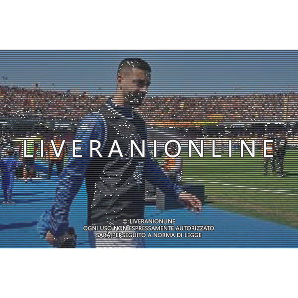 TVEM Francesco Caputo of Empoli FC during the Italian soccer Serie A match US Lecce vs Empoli on April 13, 2024 at Via del Mare Stadium in Lecce, Italy. Photo Emmanuele Mastrodonato/agenzia Liverani / AGENZIA ALDO LIVERANI SAS