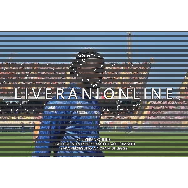 TVEM M’Baye Niang of Empoli FC during the Italian soccer Serie A match US Lecce vs Empoli on April 13, 2024 at Via del Mare Stadium in Lecce, Italy. Photo Emmanuele Mastrodonato/agenzia Liverani / AGENZIA ALDO LIVERANI SAS
