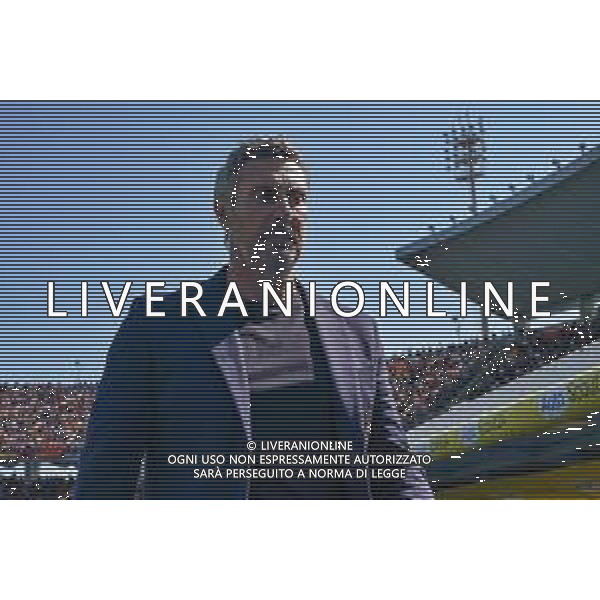 TVEM coach Luca Gotti of US Lecce during the Italian soccer Serie A match US Lecce vs Empoli on April 13, 2024 at Via del Mare Stadium in Lecce, Italy. Photo Emmanuele Mastrodonato/agenzia Liverani / AGENZIA ALDO LIVERANI SAS