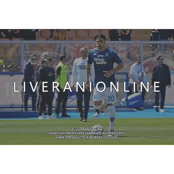 TVEM Elia Matteo Cancellieri of Empoli FC warms up during the Italian soccer Serie A match US Lecce vs Empoli on April 13, 2024 at Via del Mare Stadium in Lecce, Italy. Photo Emmanuele Mastrodonato/agenzia Liverani/ AGENZIA ALDO LIVERANI SAS