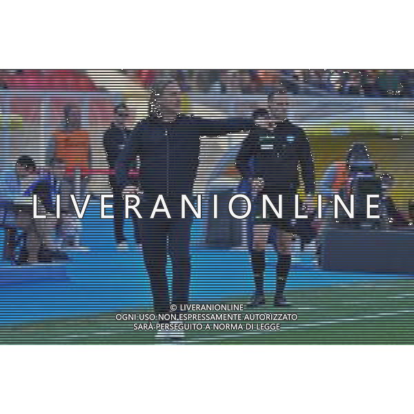 TVEM coach Davide Nicola of Empoli FC during the Italian soccer Serie A match US Lecce vs Empoli on April 13, 2024 at Via del Mare Stadium in Lecce, Italy. Photo Emmanuele Mastrodonato/agenzia Liverani/ AGENZIA ALDO LIVERANI SAS