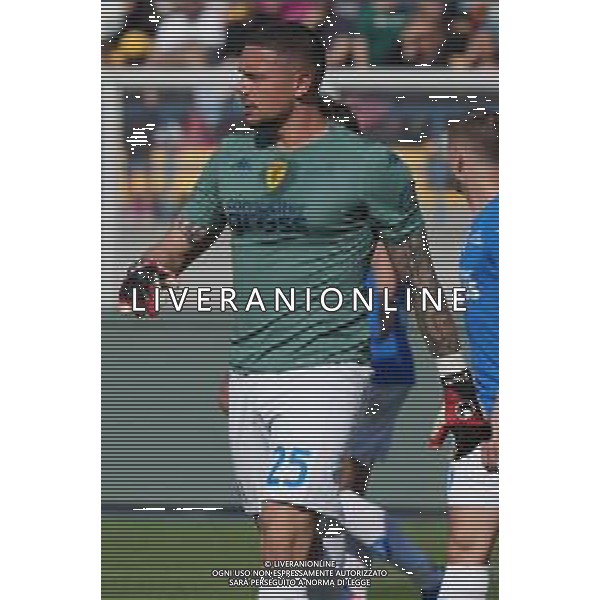 TVEM Elia Caprile of Empoli FC during the Italian soccer Serie A match US Lecce vs Empoli on April 13, 2024 at Via del Mare Stadium in Lecce, Italy. Photo Emmanuele Mastrodonato/agenzia Liverani/ AGENZIA ALDO LIVERANI SAS