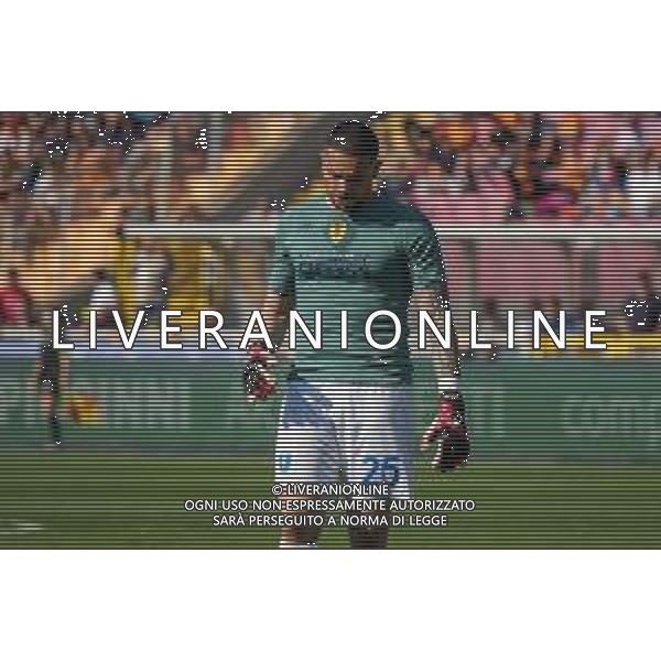 TVEM Elia Caprile of Empoli FC during the Italian soccer Serie A match US Lecce vs Empoli on April 13, 2024 at Via del Mare Stadium in Lecce, Italy. Photo Emmanuele Mastrodonato/agenzia Liverani/ AGENZIA ALDO LIVERANI SAS
