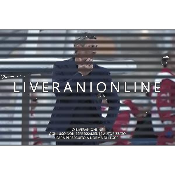 TVEM coach Luca Gotti of US Lecce during the Italian soccer Serie A match US Lecce vs Empoli on April 13, 2024 at Via del Mare Stadium in Lecce, Italy. Photo Emmanuele Mastrodonato/agenzia Liverani/ AGENZIA ALDO LIVERANI SAS