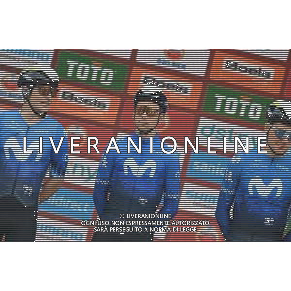 14-04-2024 Amstel Gold Race; 2024, Movistar; Formolo, Davide; Valkenburg Cauberg; ©SIROTTI / AGENZIA ALDO LIVERANI SAS