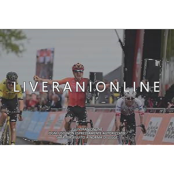 14-04-2024 Amstel Gold Race; 2024, Ineos Grenadiers; 2024, Uae Team Emirates; Pidcock, Thomas; Hirschi, Marc; Valkenburg; ©SIROTTI / AGENZIA ALDO LIVERANI SAS