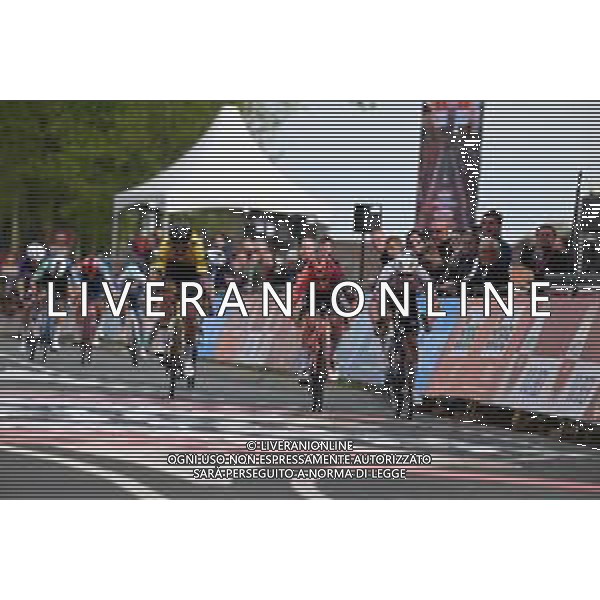 14-04-2024 Amstel Gold Race; 2024, Ineos Grenadiers; 2024, Uae Team Emirates; 2024, Visma - Lease A Bike; Pidcock, Thomas; Hirschi, Marc; Benoot, Tiesj; Valkenburg; ©SIROTTI / AGENZIA ALDO LIVERANI SAS