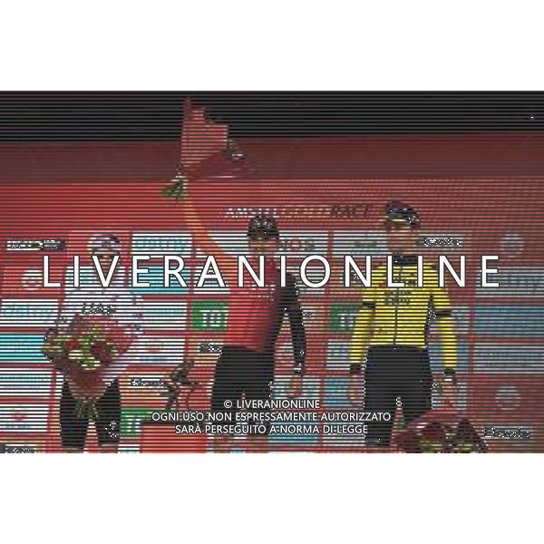 14-04-2024 Amstel Gold Race; 2024, Ineos Grenadiers; 2024, Uae Team Emirates; 2024, Visma - Lease A Bike; Pidcock, Thomas; Hirschi, Marc; Benoot, Tiesj; Valkenburg; ©SIROTTI / AGENZIA ALDO LIVERANI SAS