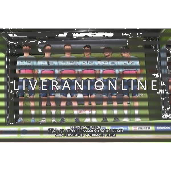 14-04-2024 Presentazione Squadre Tour Of The Alps 2024; 2024, Tdt - Unibet; Egna; ©SIROTTI / AGENZIA ALDO LIVERANI SAS