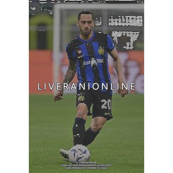 Inter vs Cagliari nella foto Hakan Calhanoglu (Inter) Milano 14-04-2024 Stadio Giuseppe Meazza - San Siro Campionato Serie A TIM - 32a giornata foto Roberto Garavaglia/Agenzia Aldo Liverani sas
