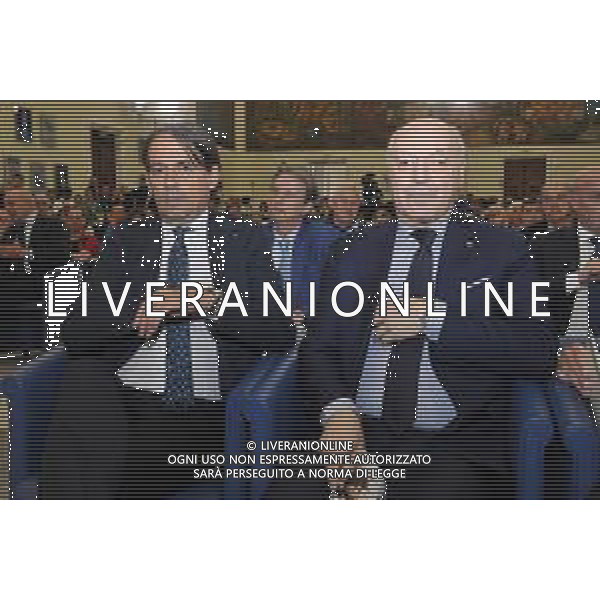 13\' Premio Bearzot - Salone d\'onore del Coni - Roma 15-04-2024 nella foto simone Inzaghi e Marotta giuseppe ©Federico Gaetano / AGENZIA ALDO LIVERANI SAS