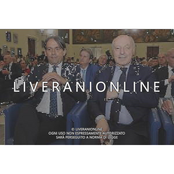 13\' Premio Bearzot - Salone d\'onore del Coni - Roma 15-04-2024 nella foto simone Inzaghi e Marotta giuseppe ©Federico Gaetano / AGENZIA ALDO LIVERANI SAS
