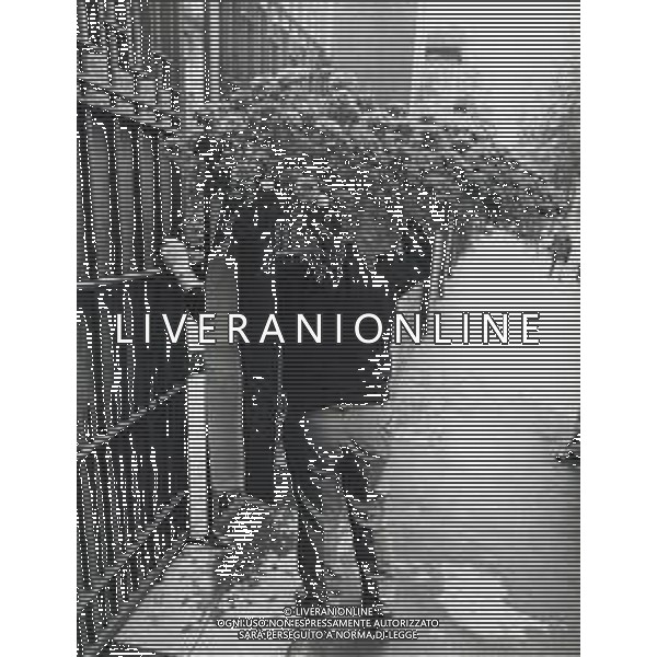 ST-MILANO 17-05-1972 OMICIDIO DEL COMMISSARIO DI POLIZIA LUIGI CALABRESI NELLA FOTO OBITORIO DI MILANO DOVE E\' STATO TRASFERITO IL COMMISSARIO DI POLIZIA LUIGI CALABRESI AG ALDO LIVERANI SAS