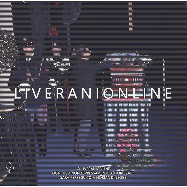 COL-1972 MIILANO QUESTURA CENTRALE CAMERA ARDENTE DEL COMMISSARIO DI POLIZIA LUIGI CALABRESI AG ALDO LIVERANI SAS