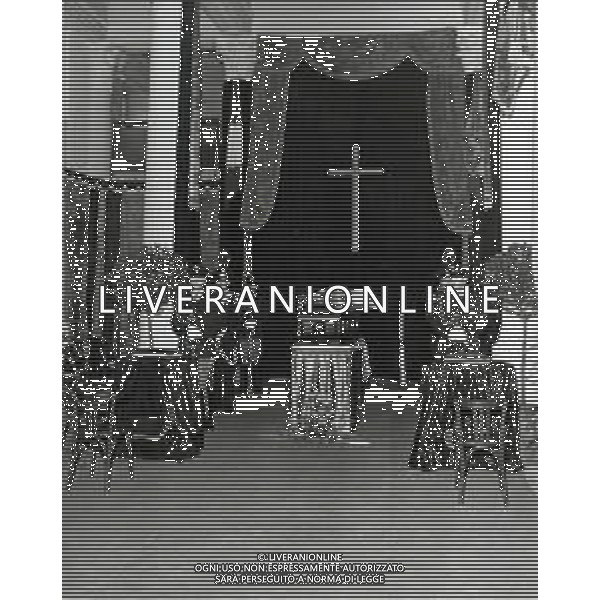 ST-1972 MIILANO QUESTURA CENTRALE CAMERA ARDENTE DEL COMMISSARIO DI POLIZIA LUIGI CALABRESI AG ALDO LIVERANI SAS
