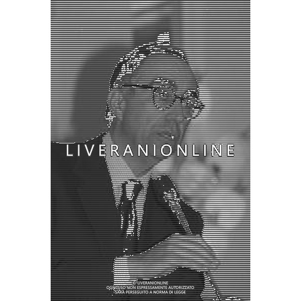 Neg- RETROSPETTIVA FRANCO CARRARO DIRIGENTE SPORTIVO E POLITICO NELLA FOTO FRANCO CARRARO PRESIDENTE FEDERCALCIO NELL\'ANNO 1997 AG ALDO LIVERANI SAS  