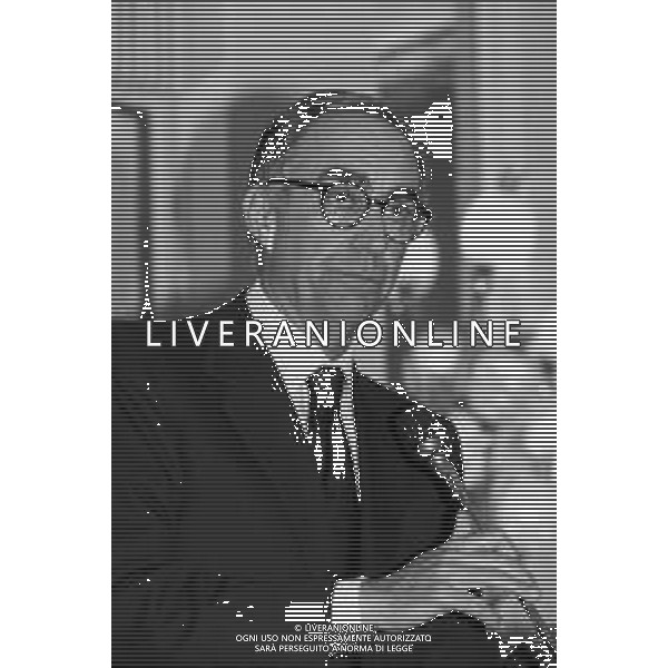 Neg- RETROSPETTIVA FRANCO CARRARO DIRIGENTE SPORTIVO E POLITICO NELLA FOTO FRANCO CARRARO PRESIDENTE FEDERCALCIO NELL\'ANNO 1997 AG ALDO LIVERANI SAS  