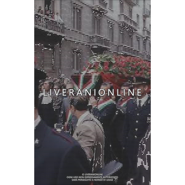 COL-1972 MILANO FUNERALI DEL COMMISSARIO LUIGI CALABRESI A MILANO AG ALDO LIVERANI SAS