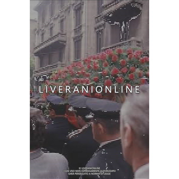 COL-1972 MILANO FUNERALI DEL COMMISSARIO LUIGI CALABRESI A MILANO AG ALDO LIVERANI SAS