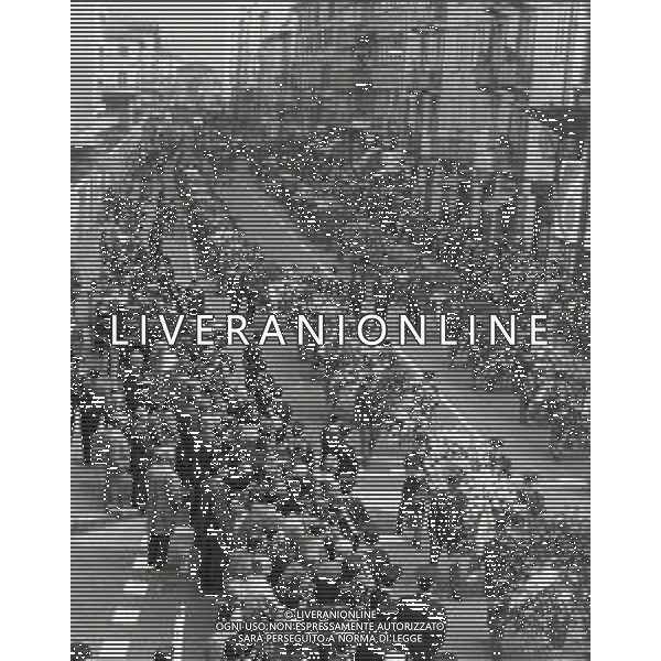 ST-1972 MILANO FUNERALI DEL COMMISSARIO LUIGI CALABRESI A MILANO AG ALDO LIVERANI SAS